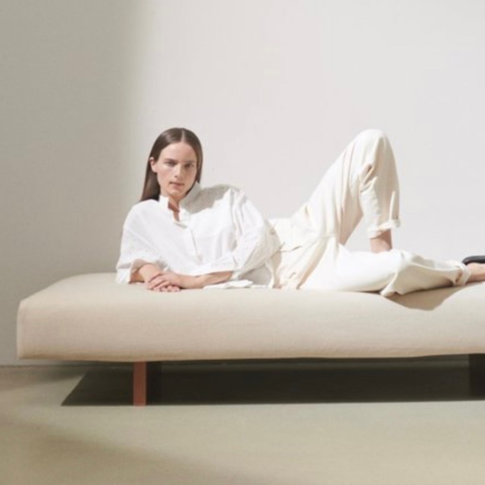 Closed, Nwot Eyelet Patchwork Button Down. White,… - image 7